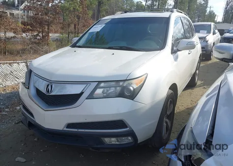 2011 Acura Mdx Technology Package из США, поврежденный, VIN 2HNYD2H63BH535814